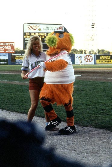 LMU spirit with a school mascot.